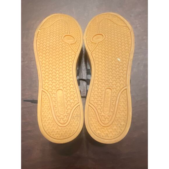 Adidas Neo Label Gray Black Gum Sole Sneakers Ortholite Size 13 - Picture 6 of 8